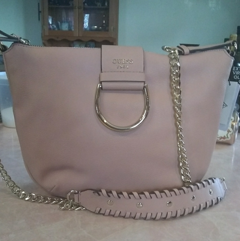 Guess handbag crossbody cream colored